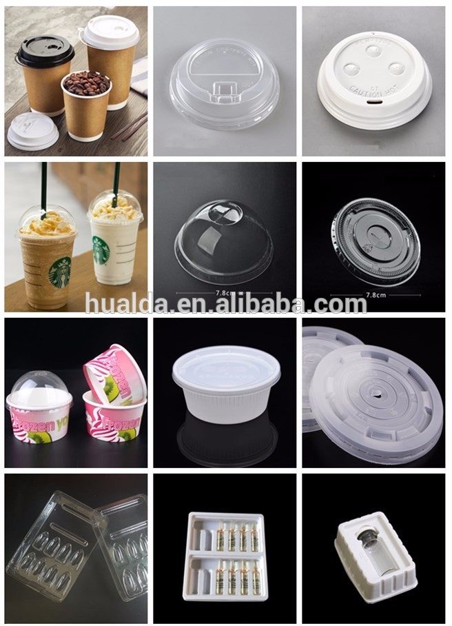 China-billige Mitnehmerpapiernahrungsmittelschüssel mit Plastikdeckel