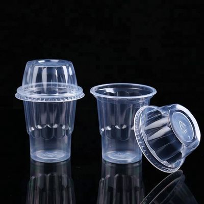Billige umweltfreundliche 10oz klären HAUSTIER-Plastikschale für Eiscreme mit Deckel fournisseur