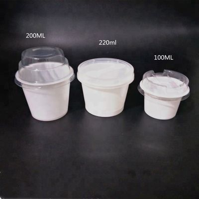 Billige umweltfreundliche 10oz klären HAUSTIER-Plastikschale für Eiscreme mit Deckel fournisseur